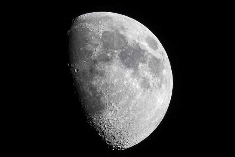 the moon on 31 May 2020