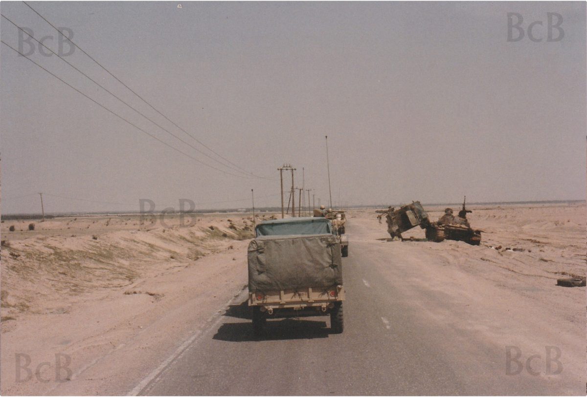 road into Iraq