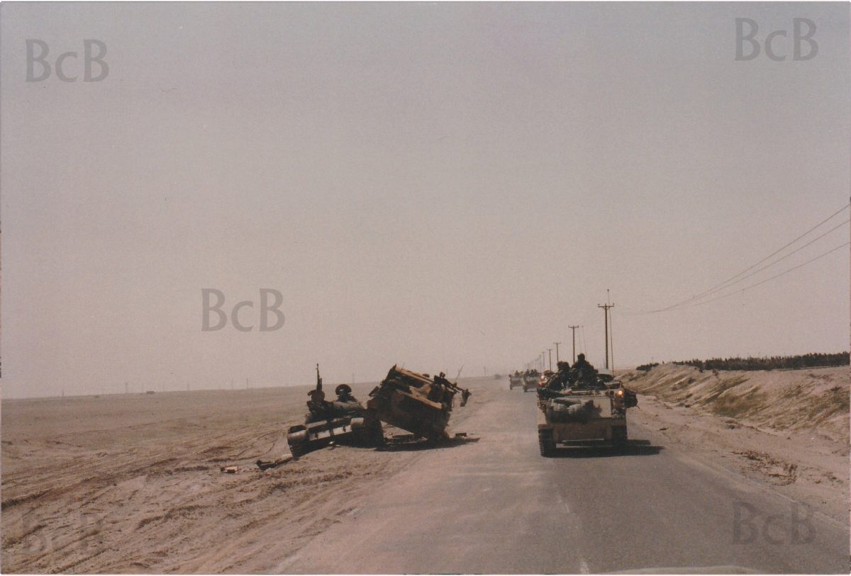 Road into Iraq - Highway of death