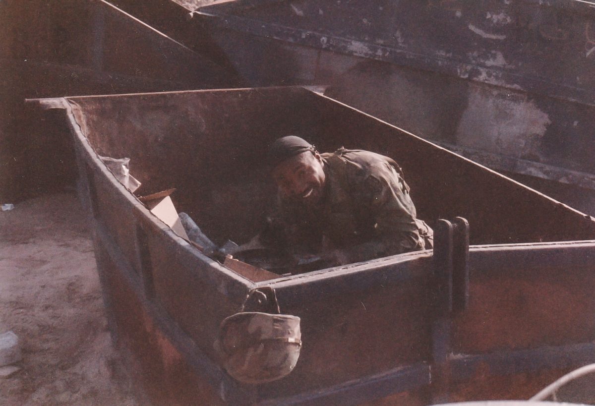 sp4 Franks in a dumpster