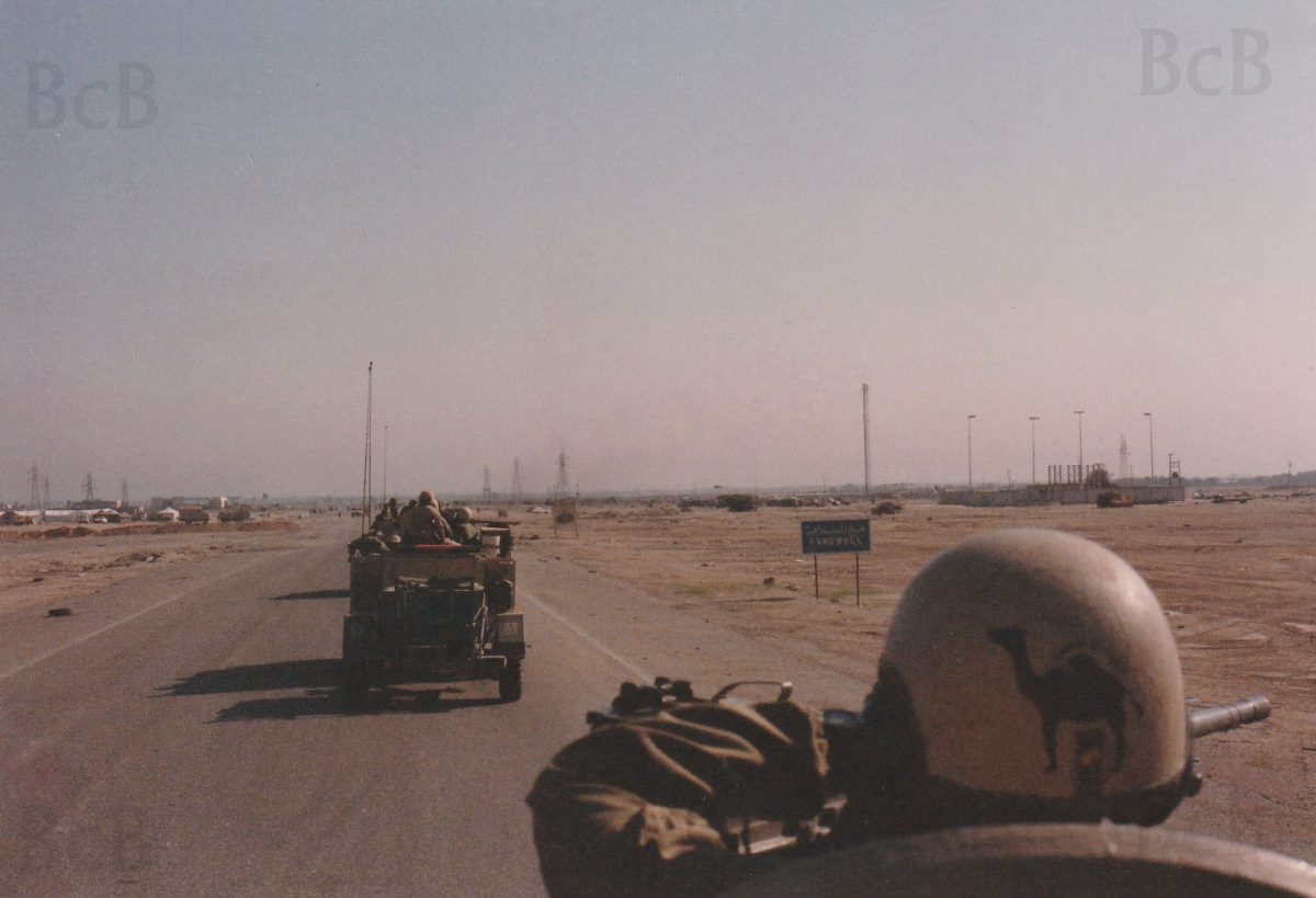 into iraq