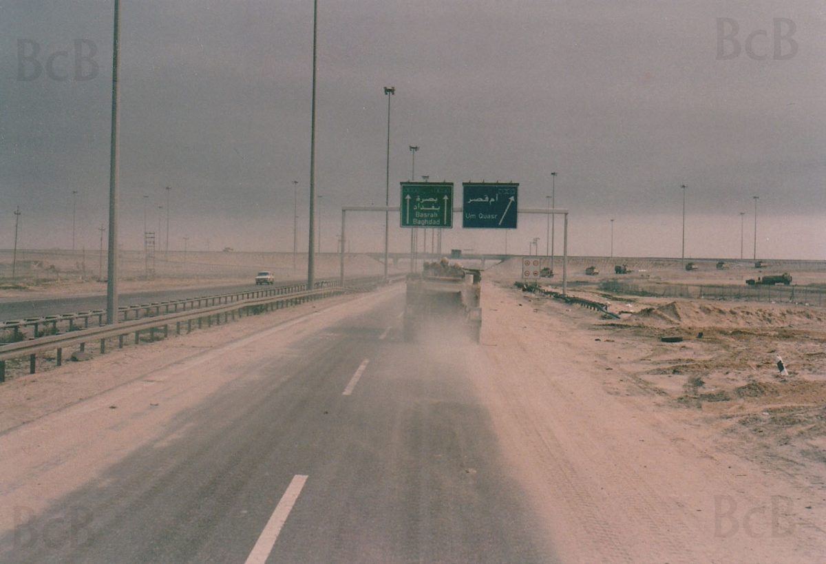 into Iraq