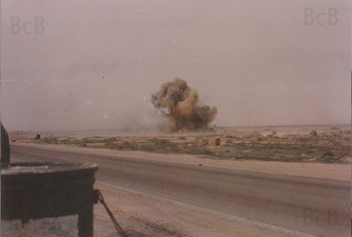 kaboom goes iraqi weapons