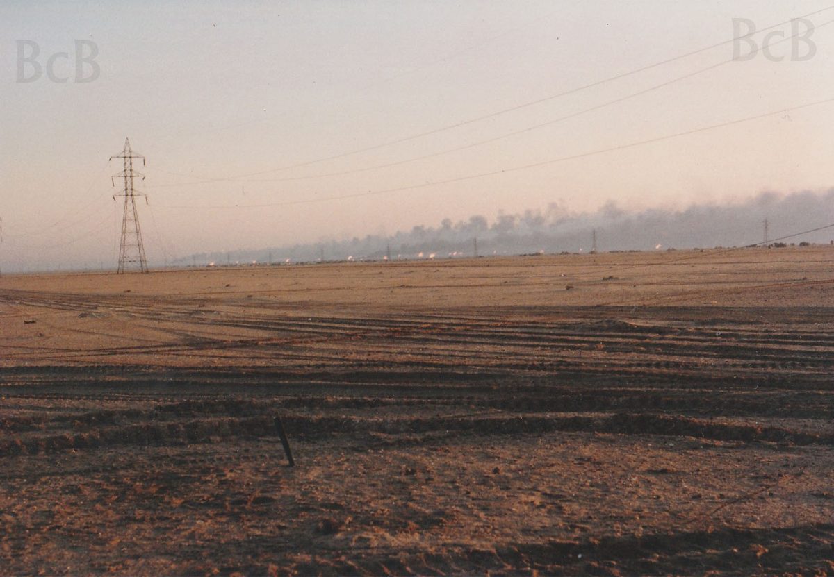 Kuwaiti oil well fires