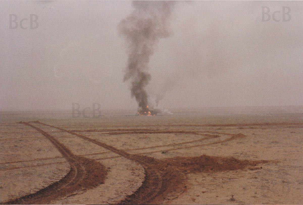 battle of norfolk burning M1 Abrams tank