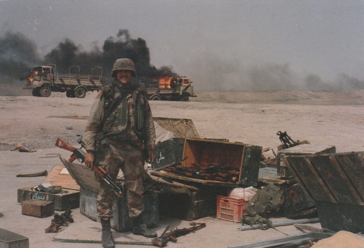 Clearing and denial missions - Iraq - Persian Gulf War