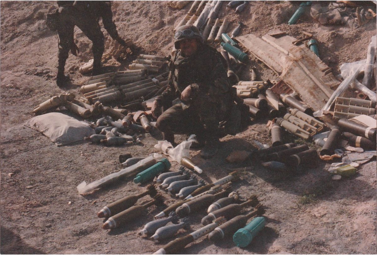 mortar stockpile - iraq