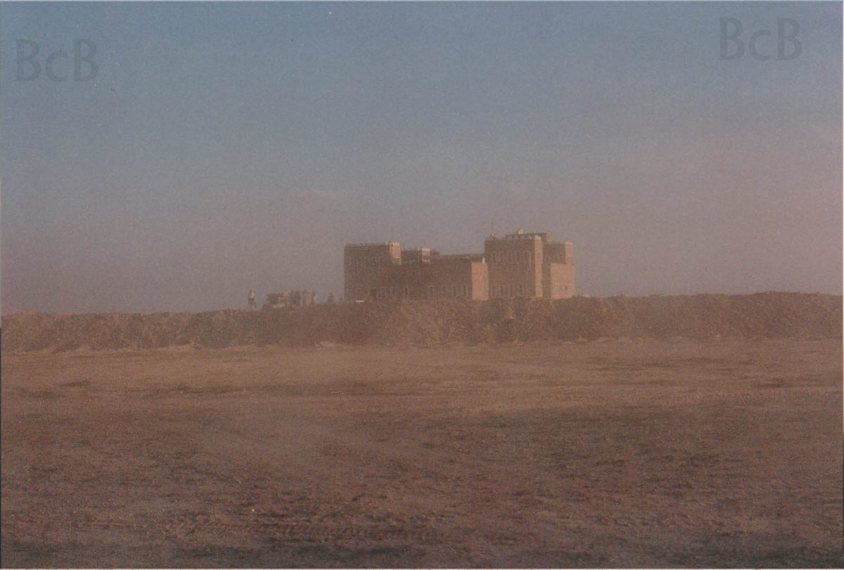cleared building