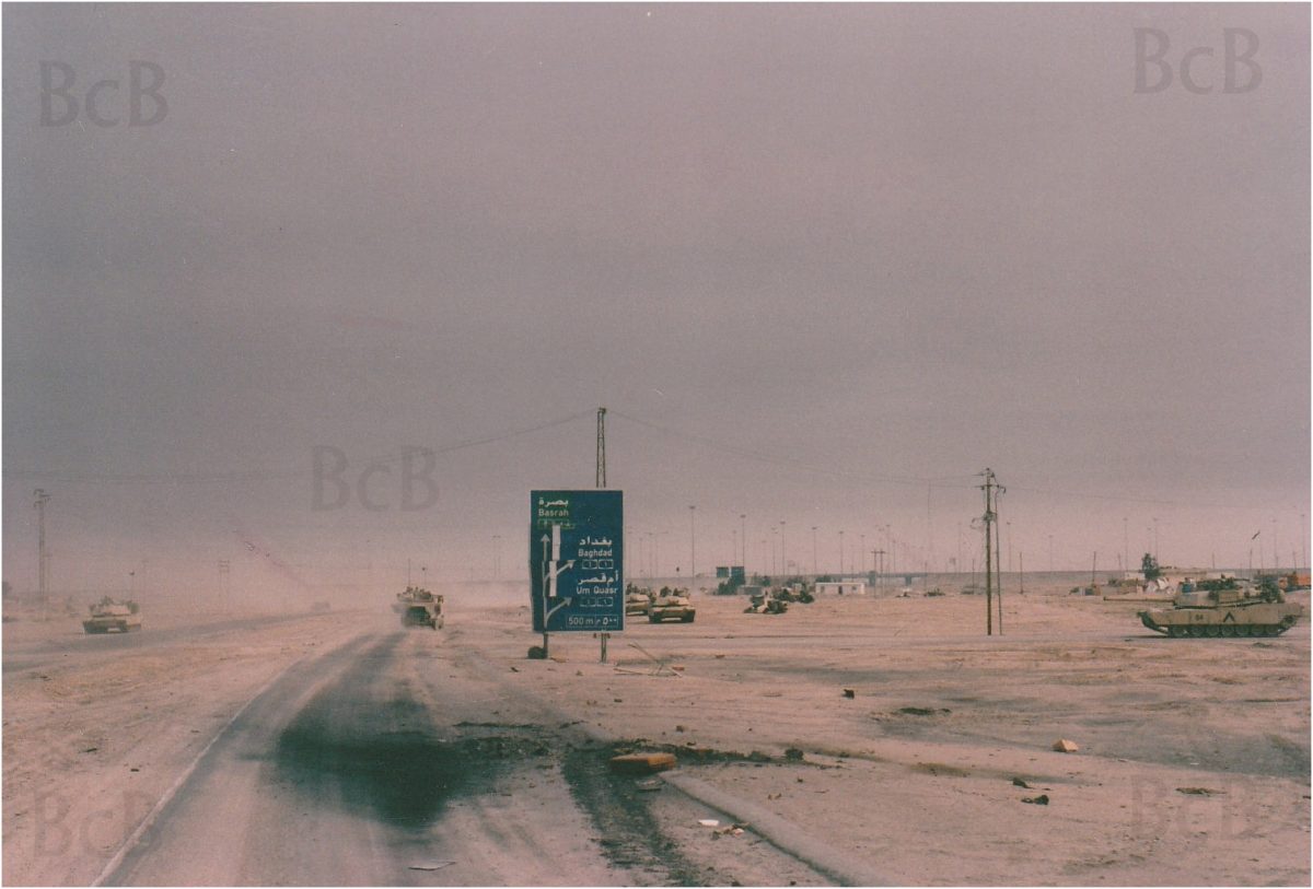 Road into Iraq - Highway of Death
